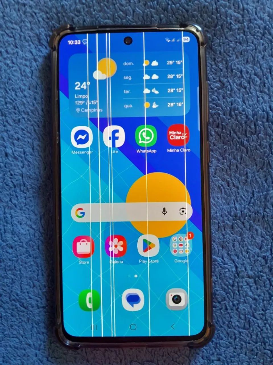 troco S 21F 5g 128 gi 8 deram original seminovo  - Foto 3