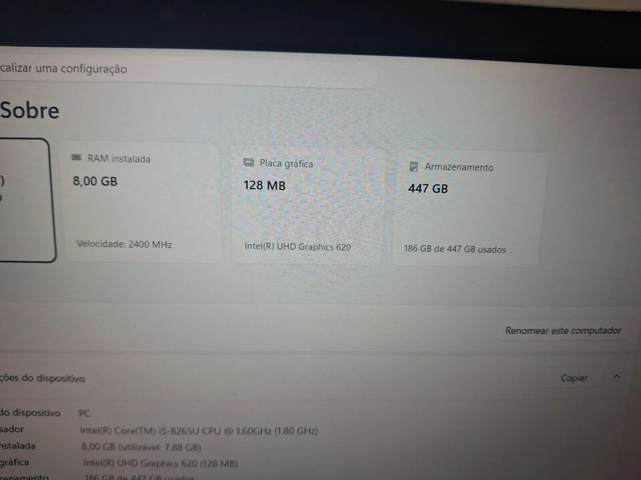 Notebook Lenovo Ideapad Intel Core I5, Ssd 512GB, 8GB Ddr4  - Garantia  - Foto 2