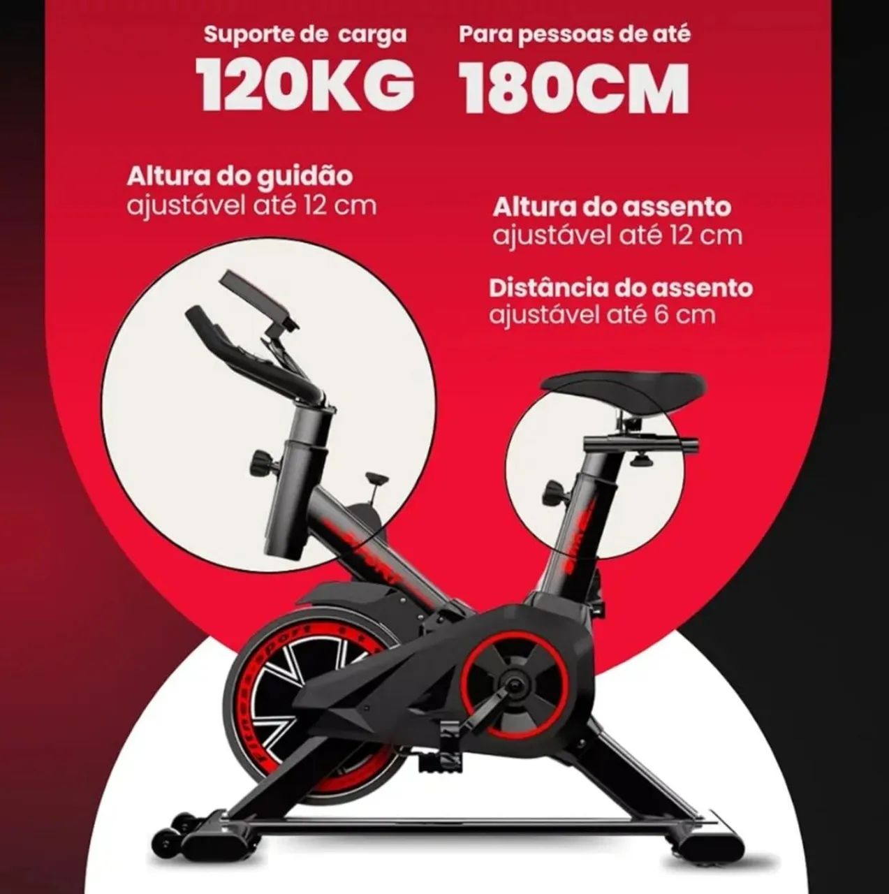 Bicicleta Spinning Ergométrica - Foto 2