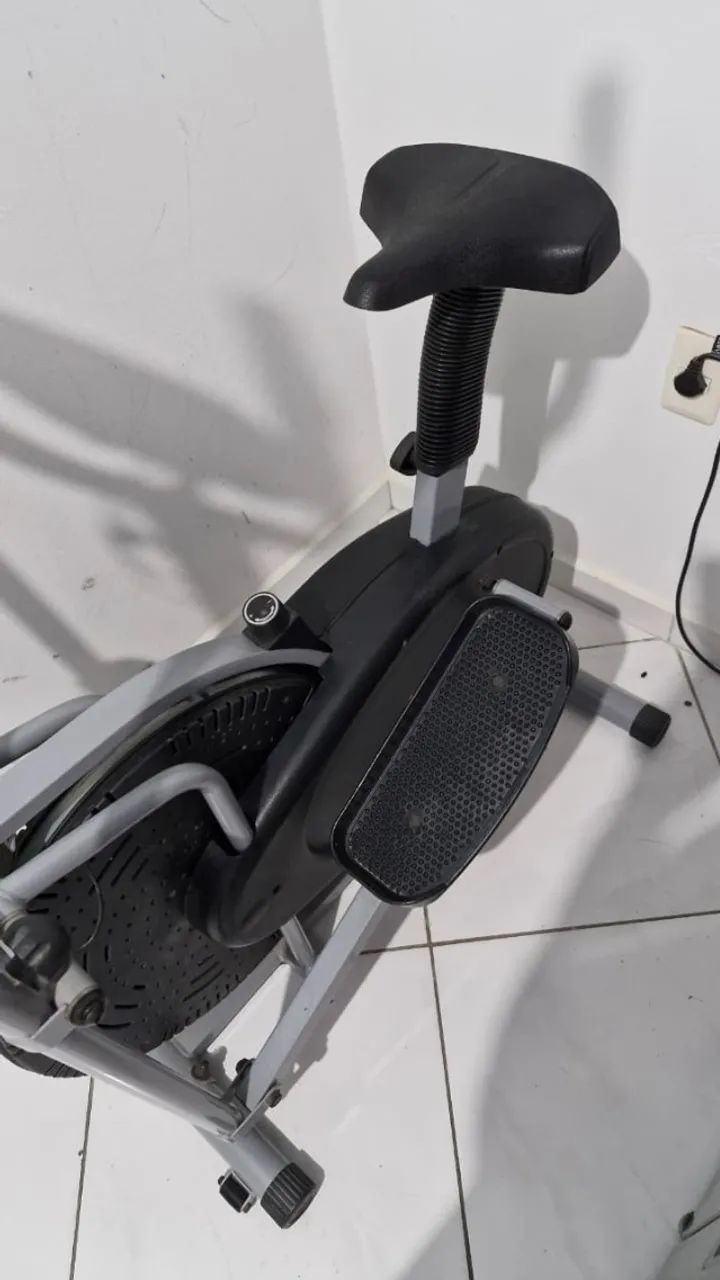 Aparelho de Ginástica Elíptico e Bicicleta Ergonômica Pelegrin PEL-FIT19 - Foto 4