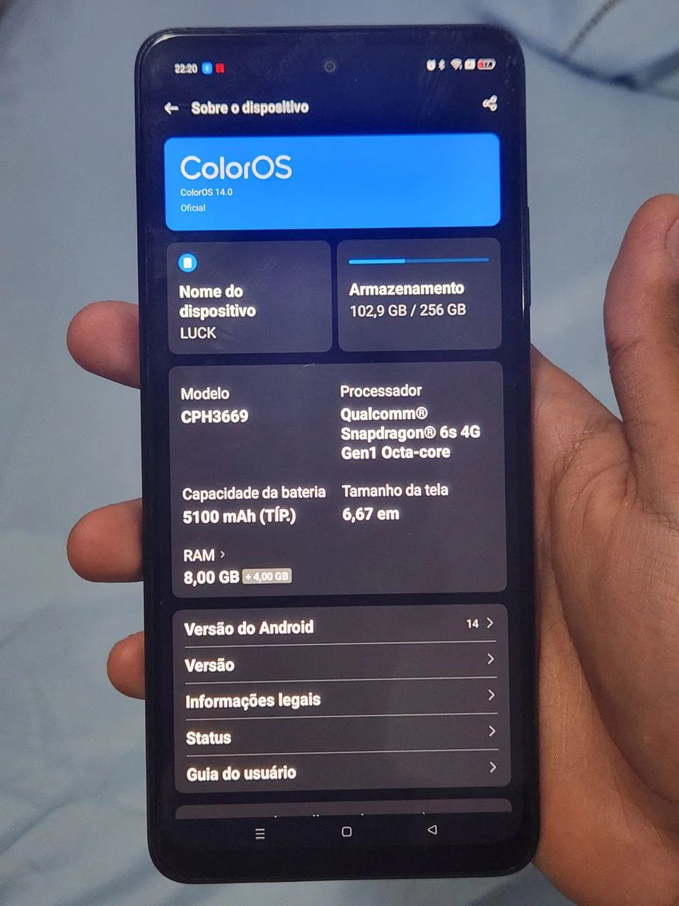 A VENDA CELULAR OPPO A60
