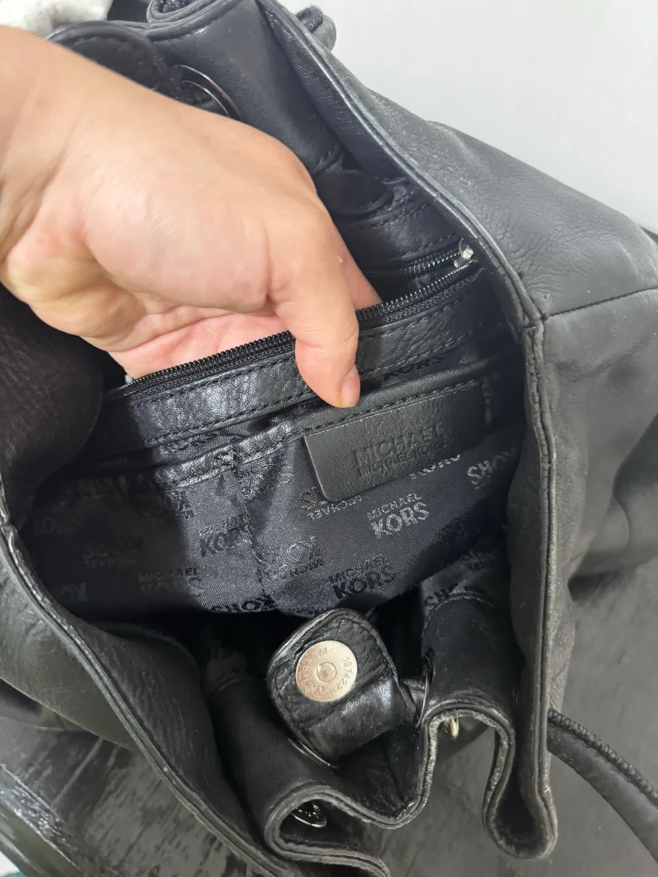 Bolsa Michael Kors couro  - Foto 5