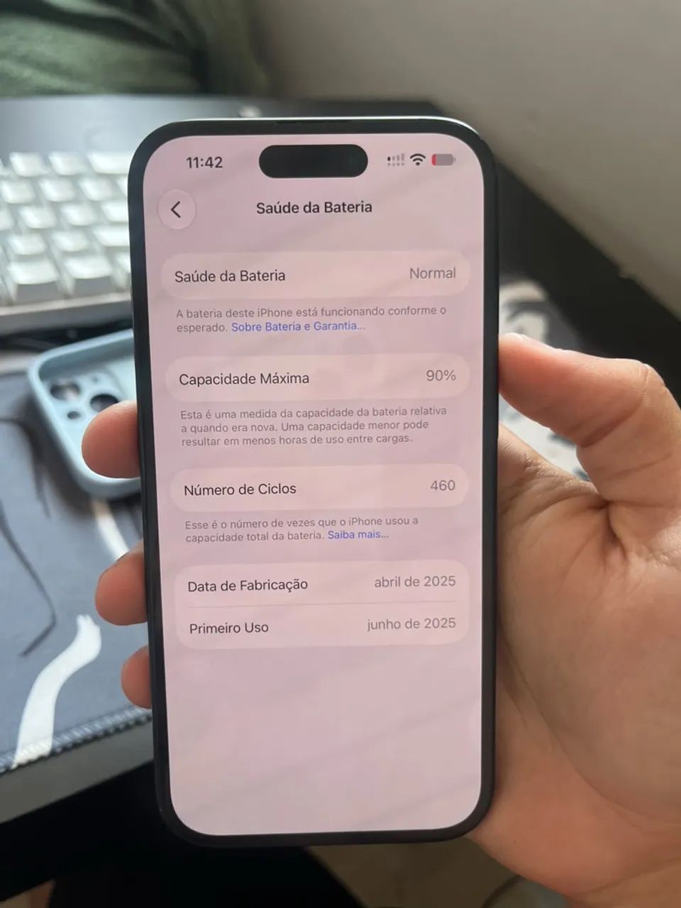 IPHONE 15 EM PERFEITO ESTADO - Foto 3