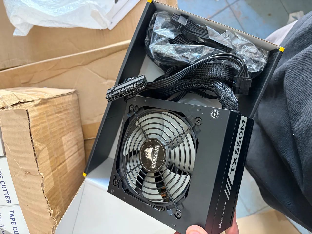 Fonte corsair TX550M  - Foto 3
