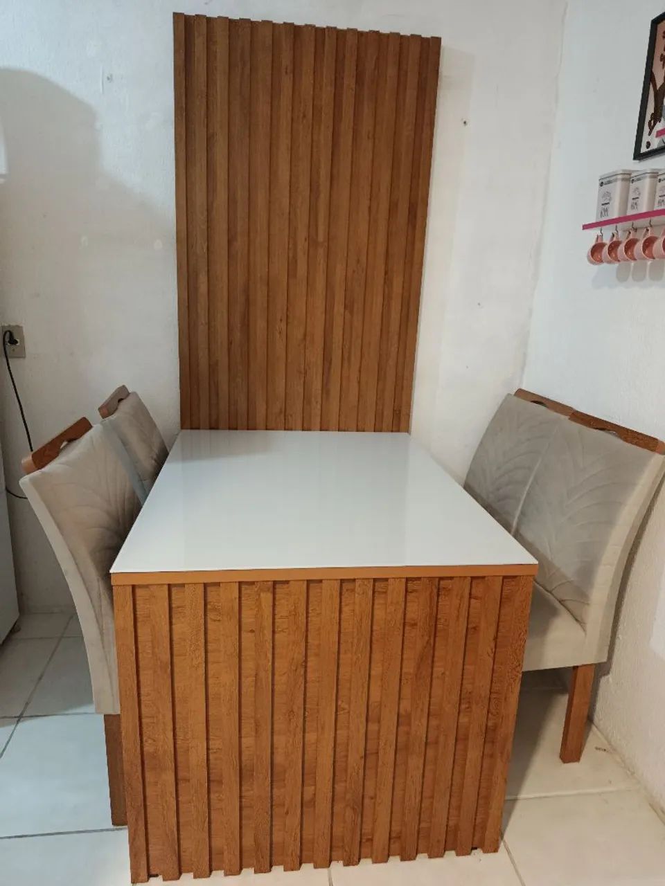 Mesa de 4 cad