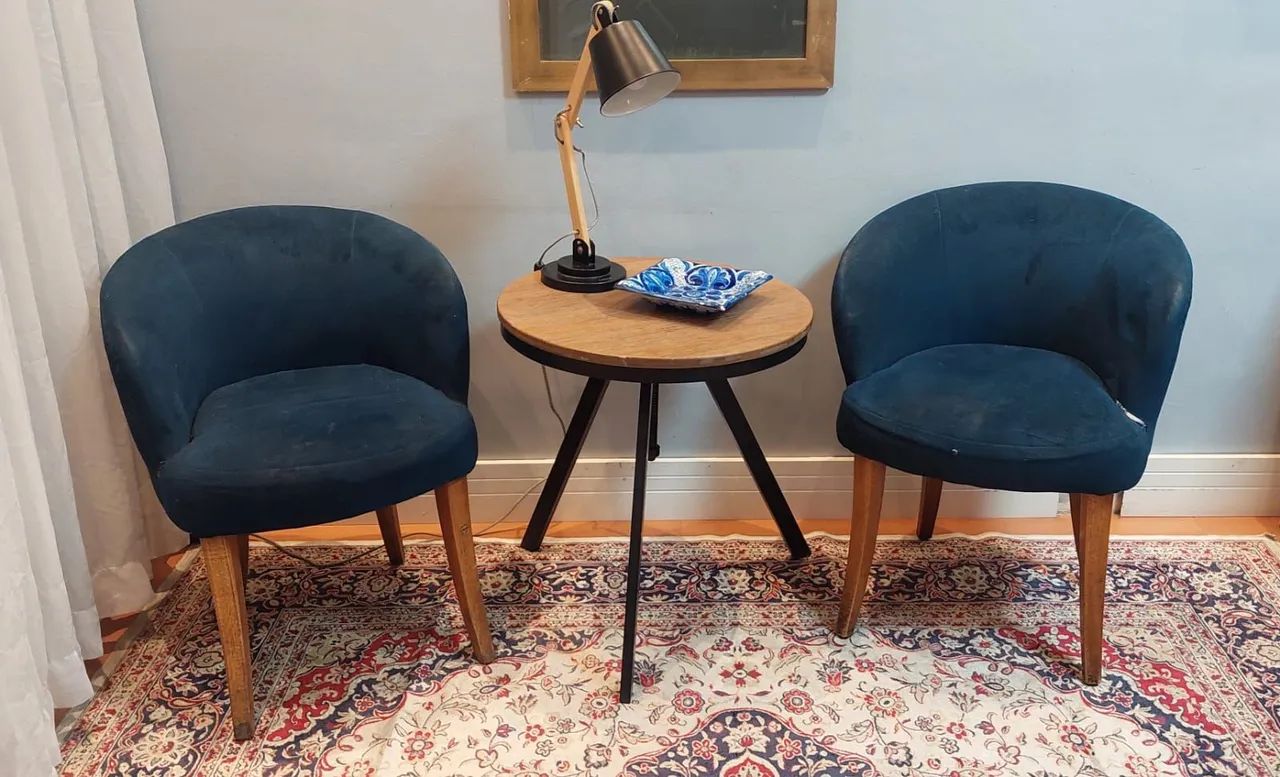 Par de Poltronas para restauro precisa trocar o tecido - Foto 2
