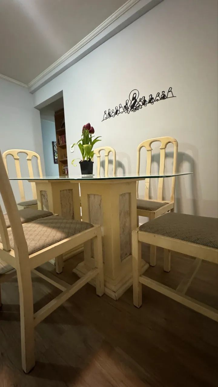 Mesa de jantar 6 lugares  - Foto 4