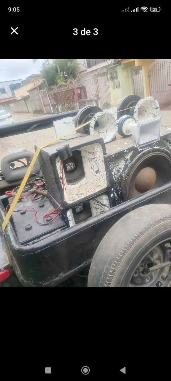 Som de mala de carro 
