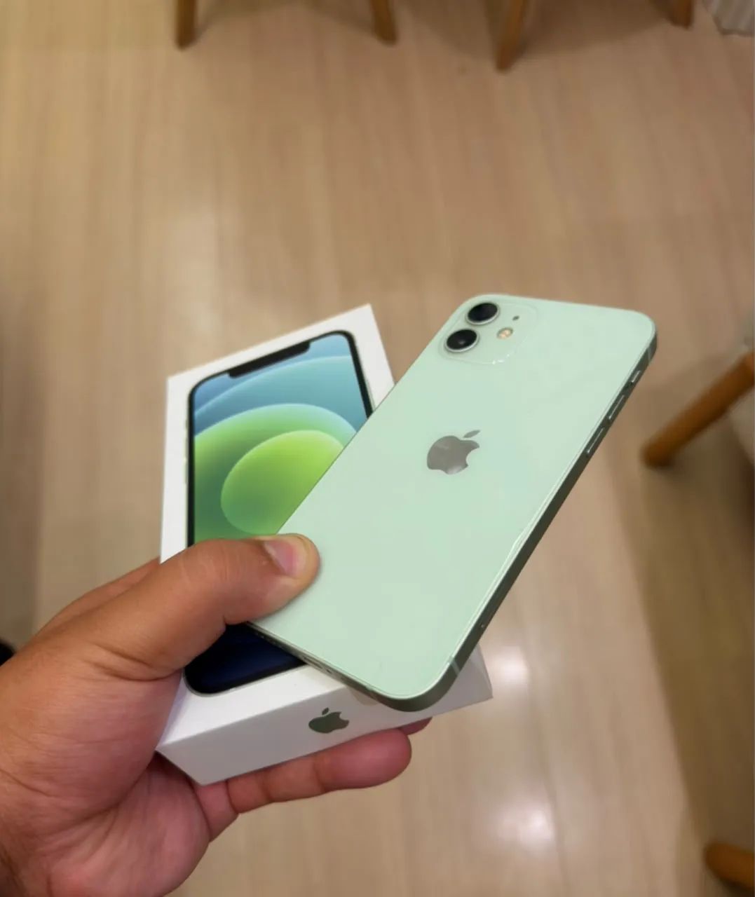 iPhone 12 128gb Verde Semi Novo - Com NF e Caixa original - Foto 2