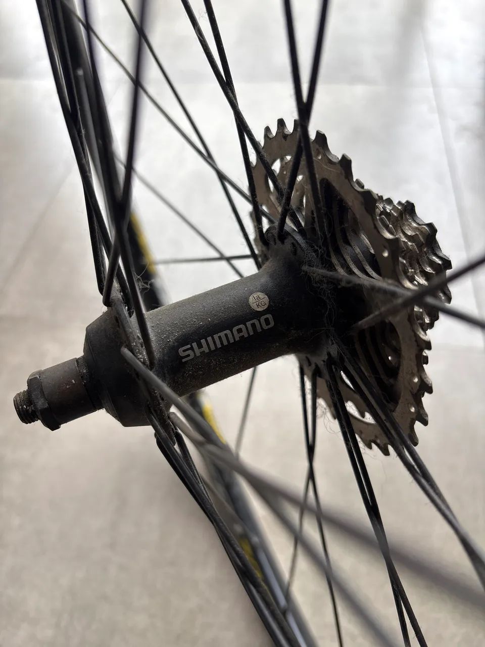 roda aro 29 cubo k7 shimano - Foto 2