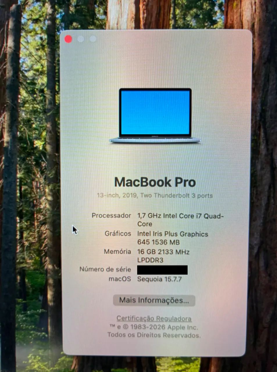 MACBOOK PRO 13" 2019 - i7 QUAD CORE | 16GB RAM | 256GB SSD - Foto 5
