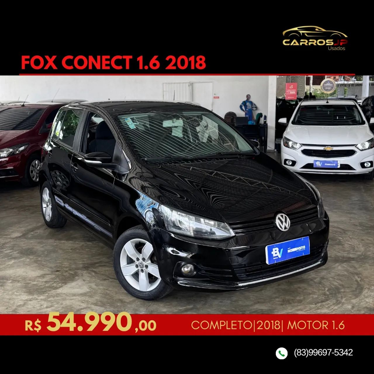 Volkswagen Fox CONNECT 1.6 8V FLEX 2018
