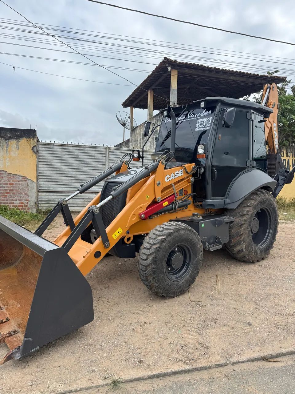 Retroescavadeira case 575 - Foto 5