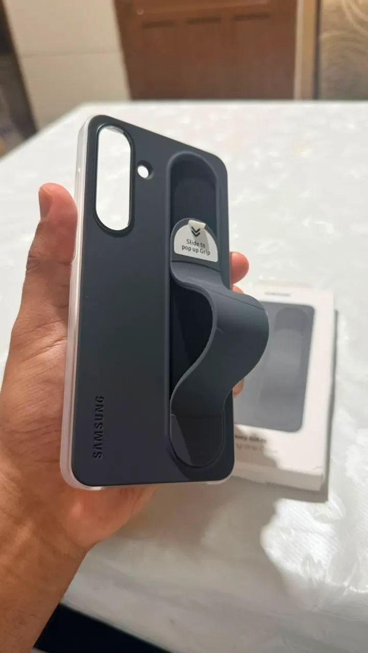 Case Grip Samsung Galaxy S25 FE Original com NF - Foto 4