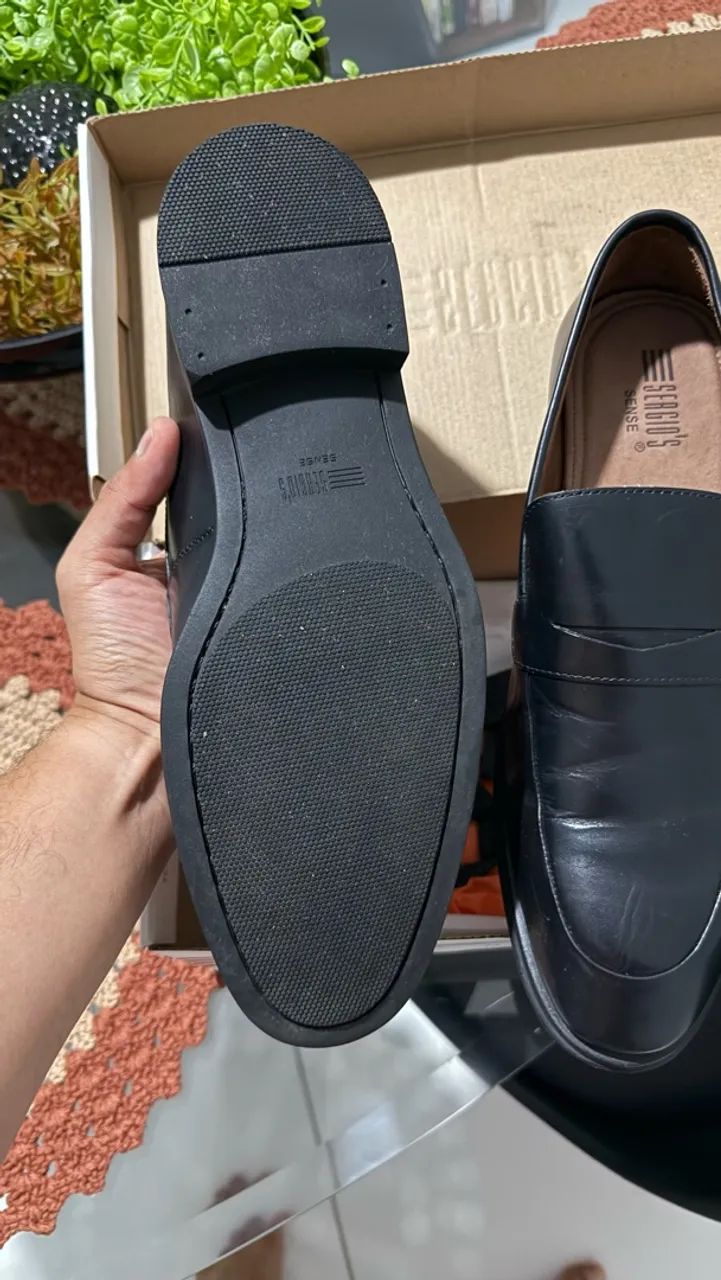 Sapato Sergios loafer tamanho 41 sense - Foto 3