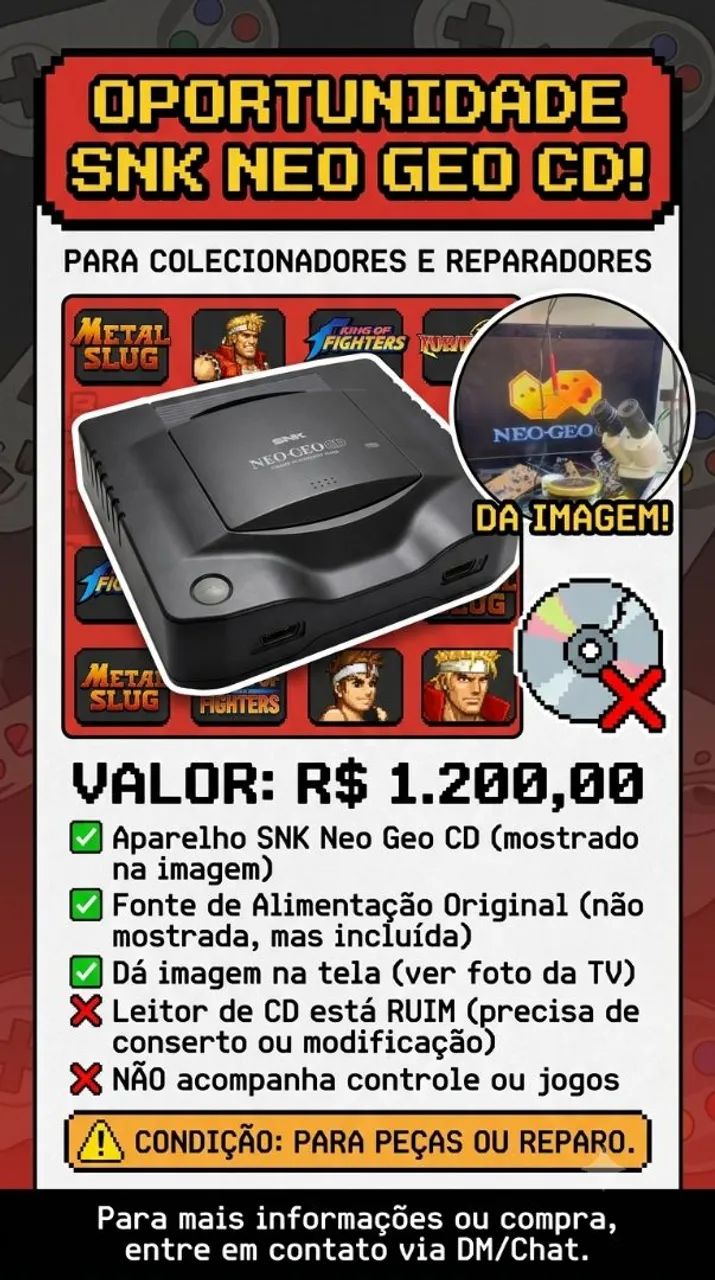 Neo geo CD 