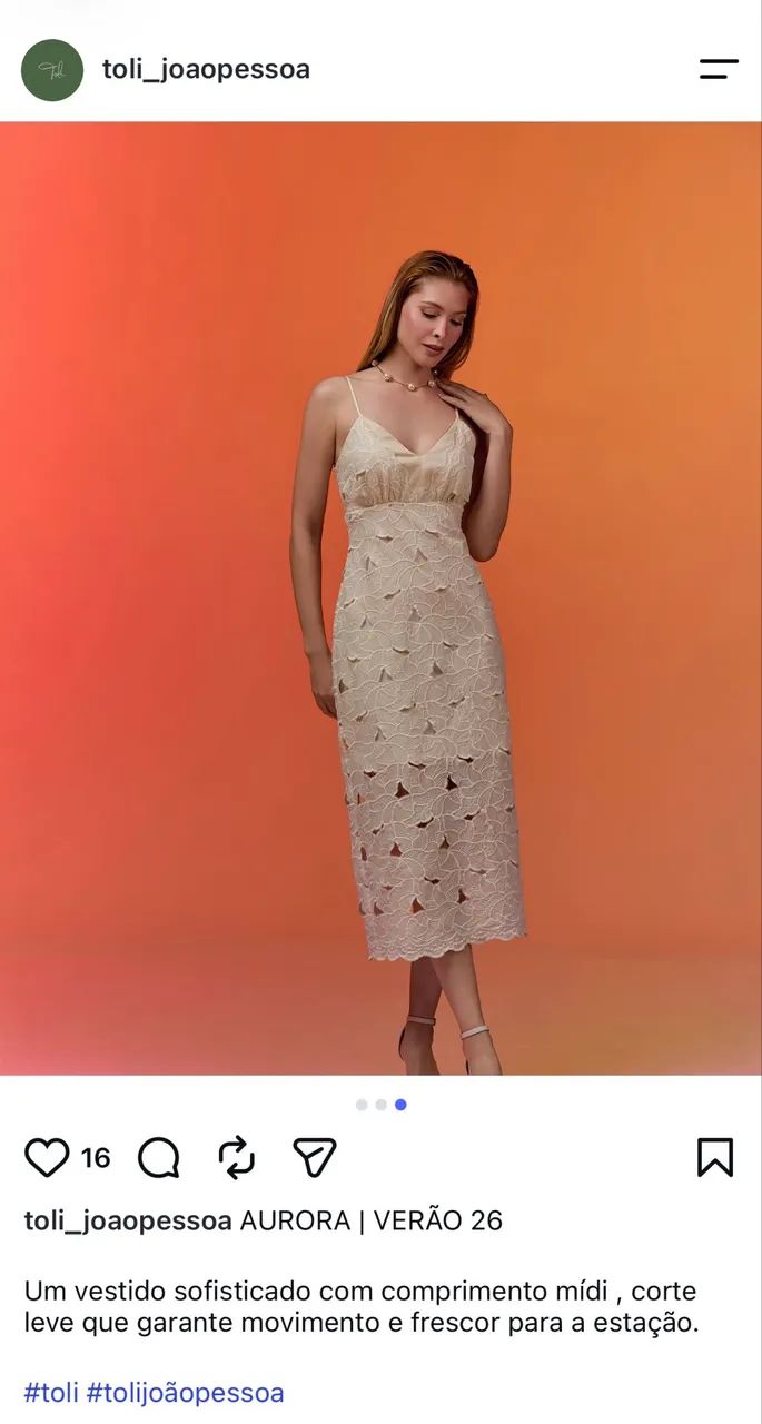 Vestido Toli 2026 - Foto 3