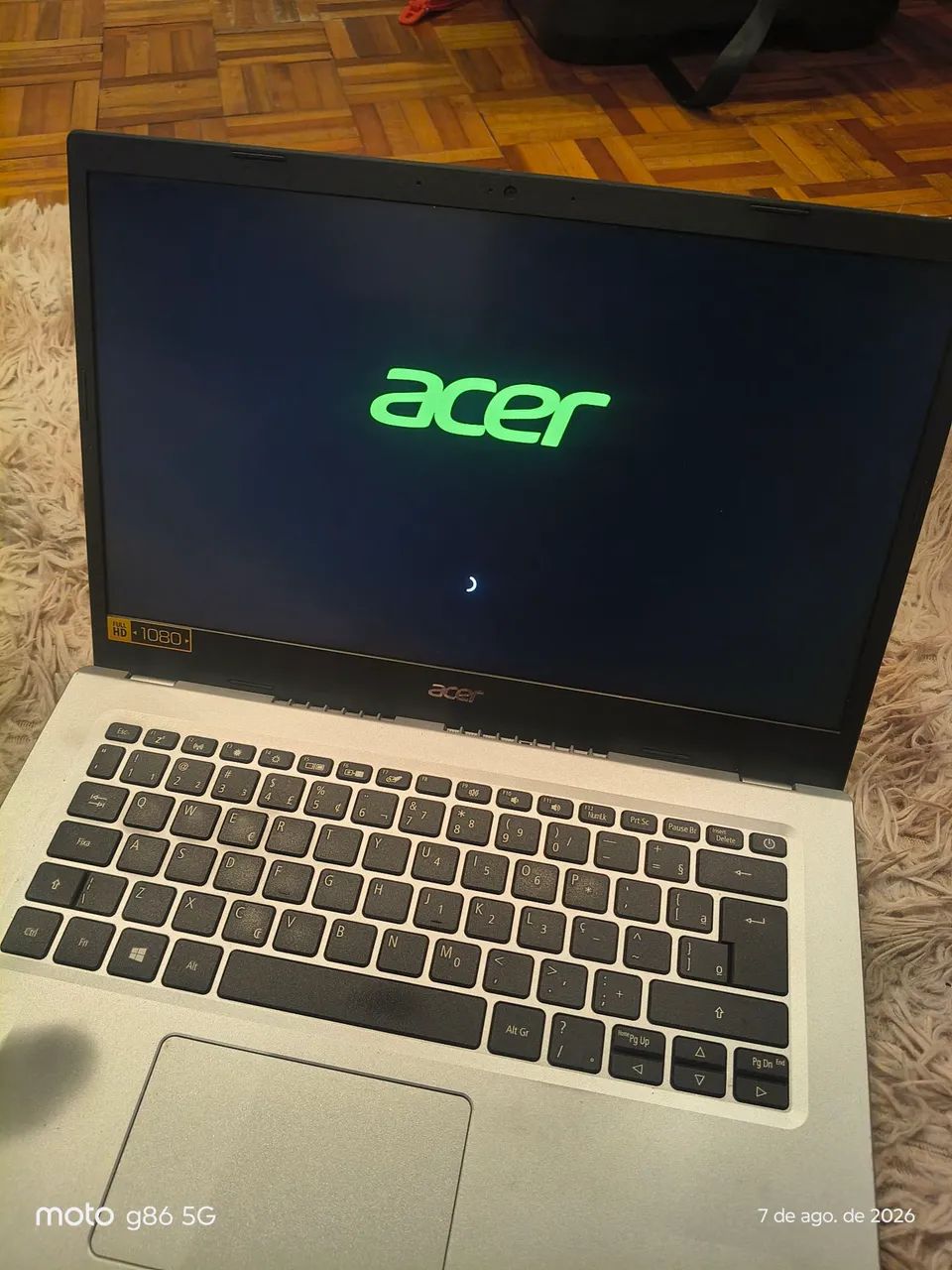 Notebook Acer Core i3 11 geração 