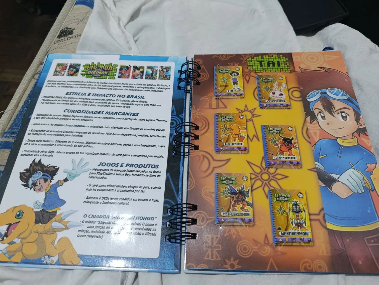 Ligmon digimon Elma chips coleção e álbum  - Foto 2