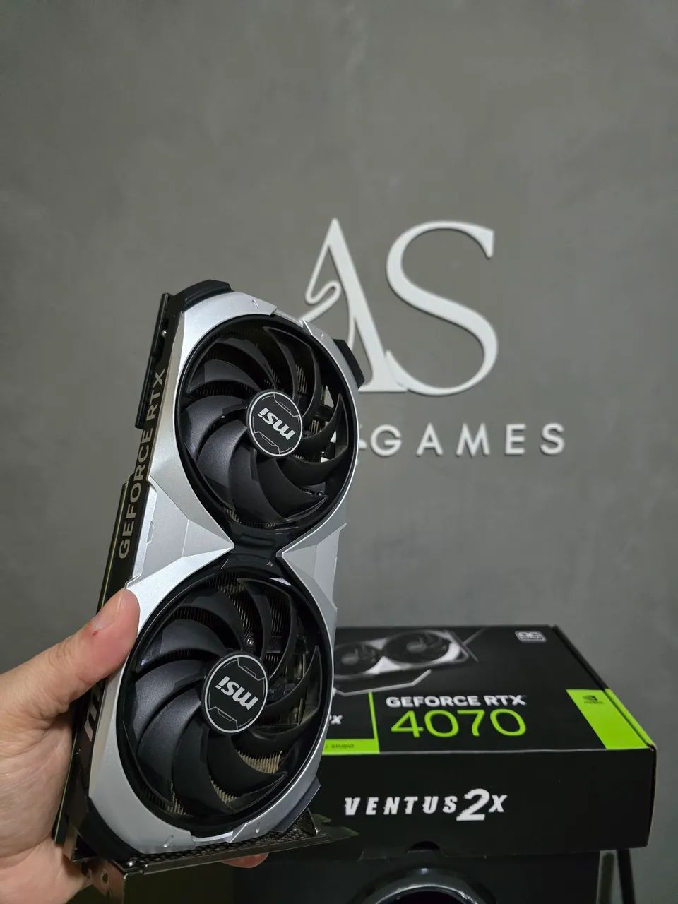 RTX 4070 MSI Ventus X2 - Foto 2