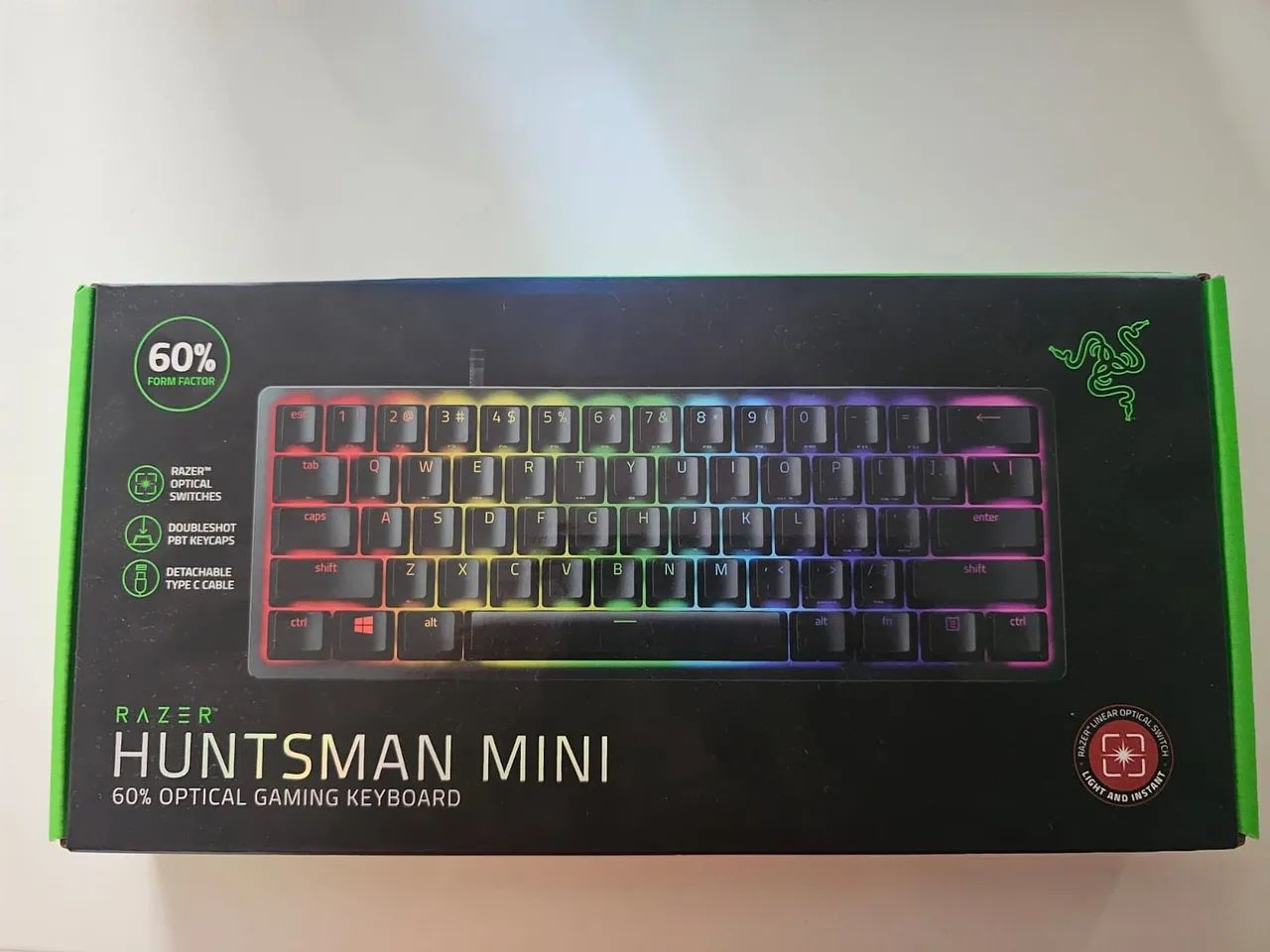 Teclado Gamer Huntsman Mini Switch red