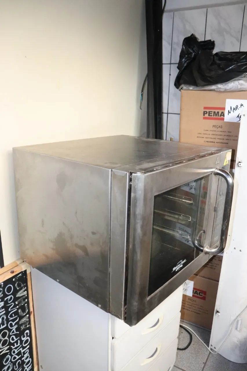 MiniConv Classic Inox Programável VP Prática Potência 2,56kW 