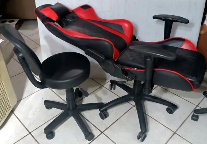 Cadeira reclinável e mocho para estética  - Foto 2