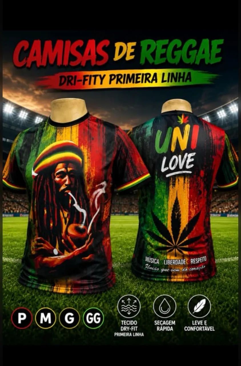 Camisas de Reggae  - Foto 4