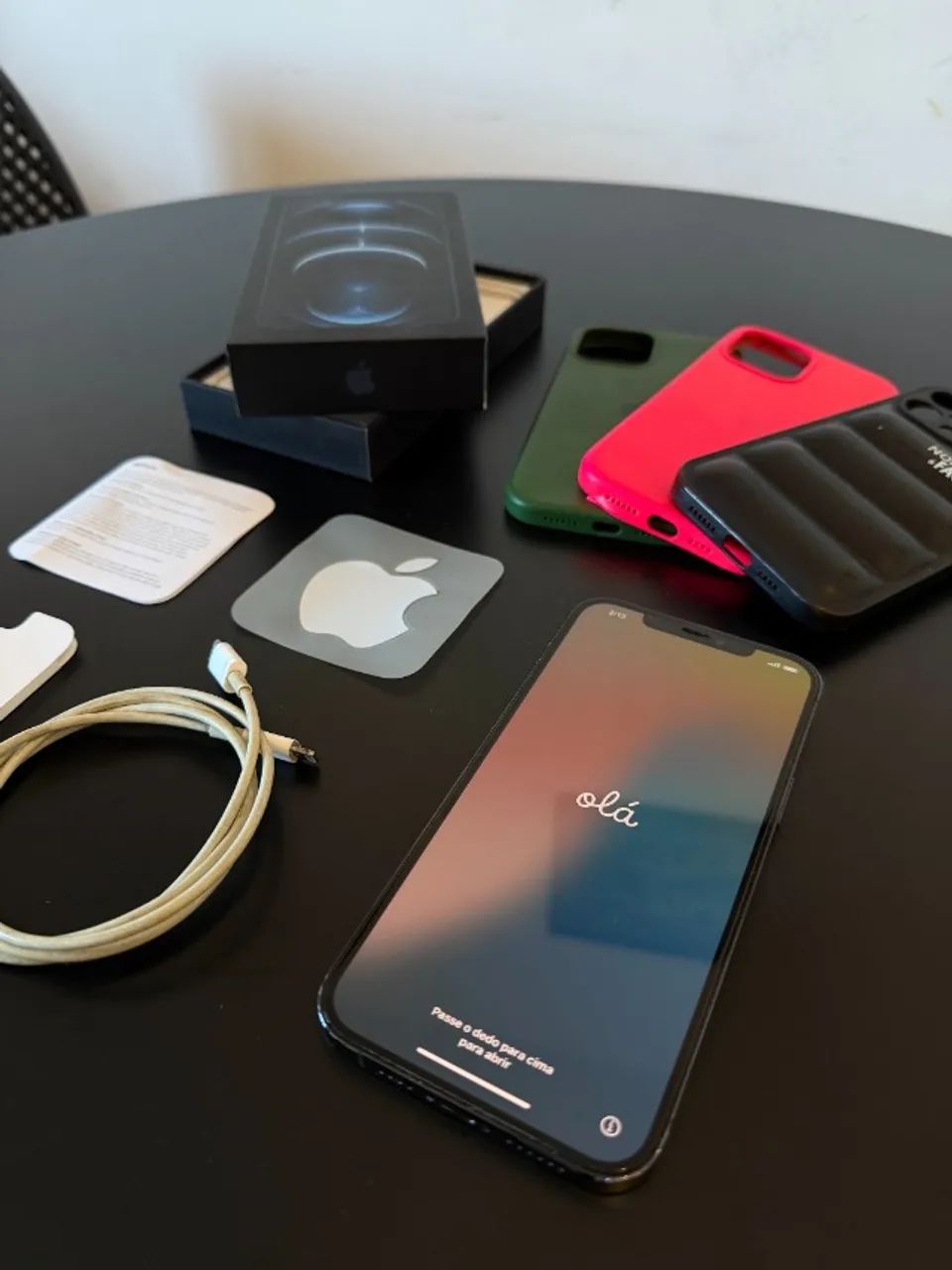iPhone 12 Pro Max 128GB Cor: Azul Pacífico