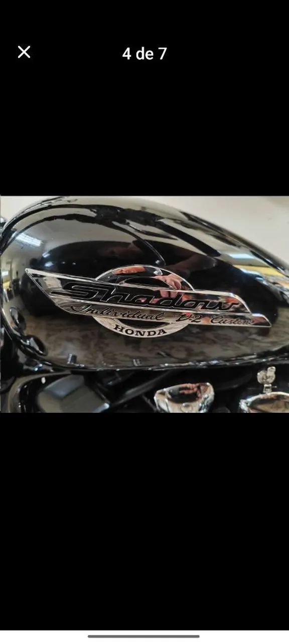 Vendo Shadow VT 600c 2003 muito conservada  - Foto 5