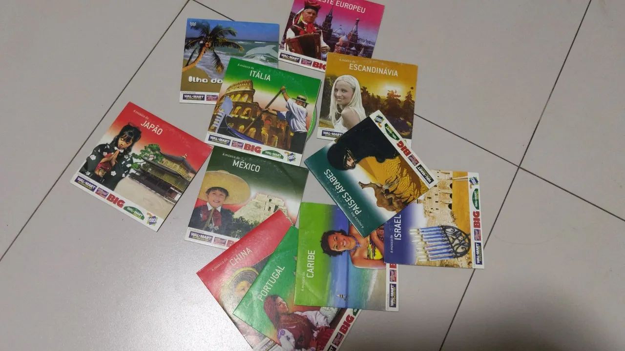Coleção de CD músicas de outras culturas - Foto 5