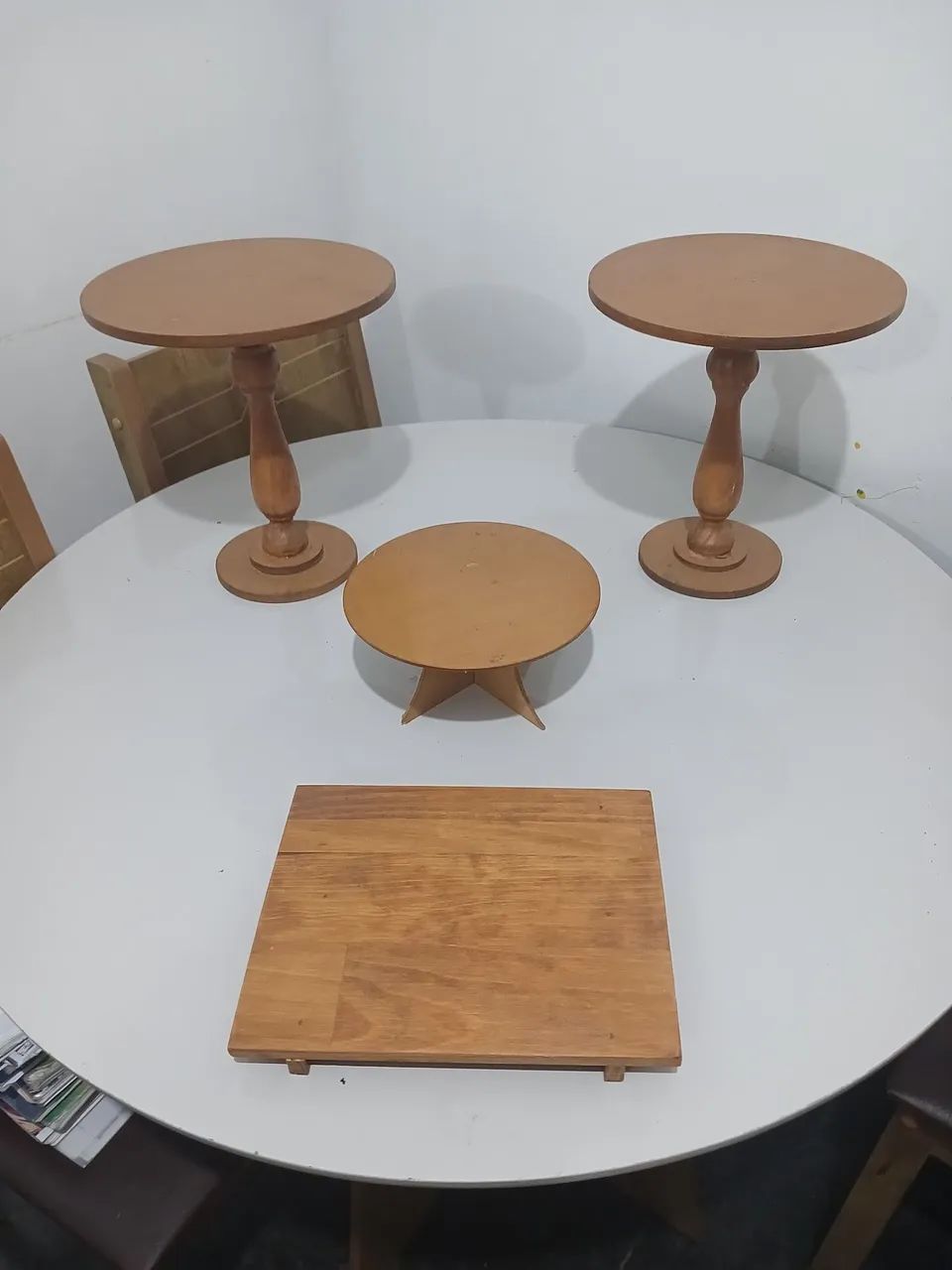 Kit com 4 provençal  rustico em mdf 