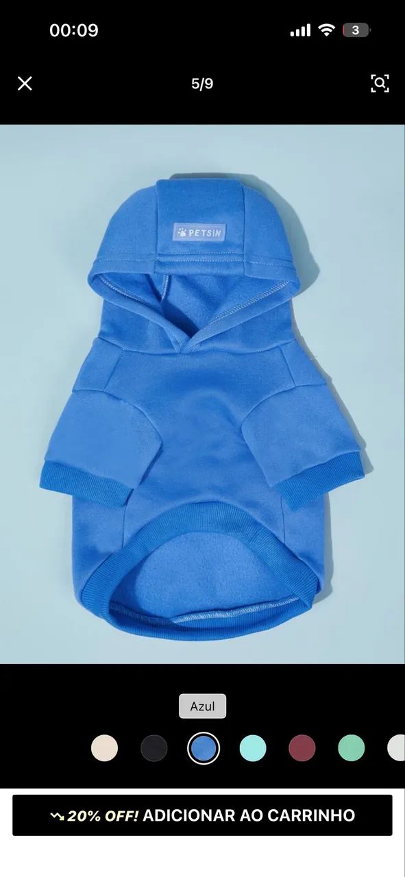 Roupa para Cachorro Grande - Foto 4