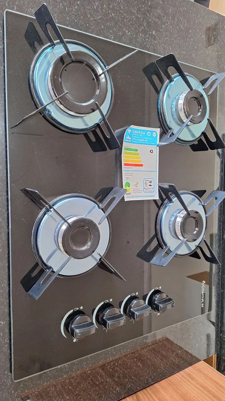 Cooktop 4 bocas novo - Foto 2