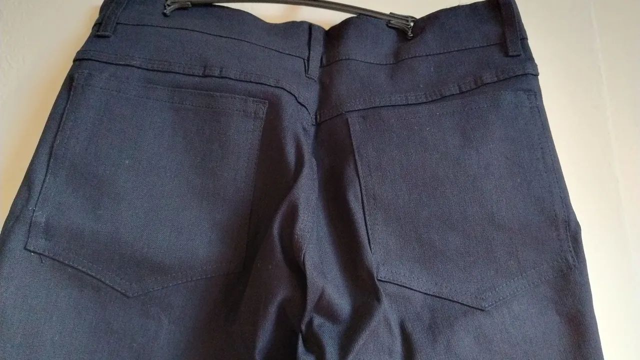 Calca  jeans Skiny Preta - Foto 5