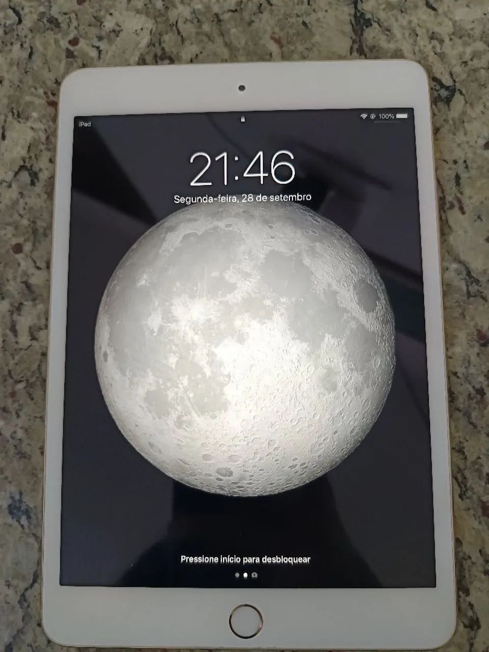 iPad Mini 3 Apple Dourado/Branco - Foto 3