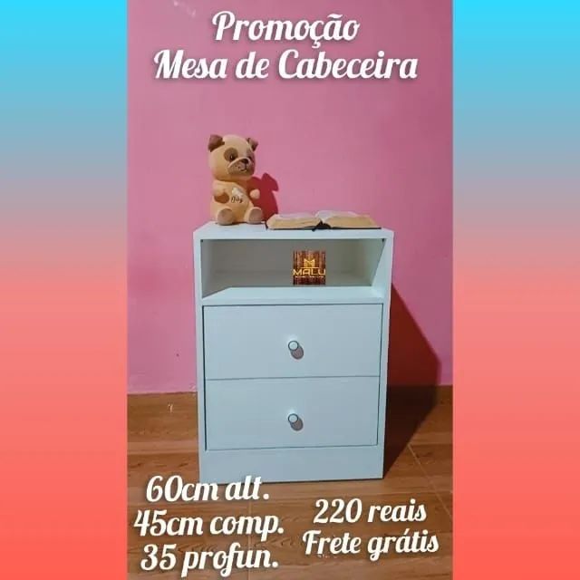 Promoção mesa de cabeceira 