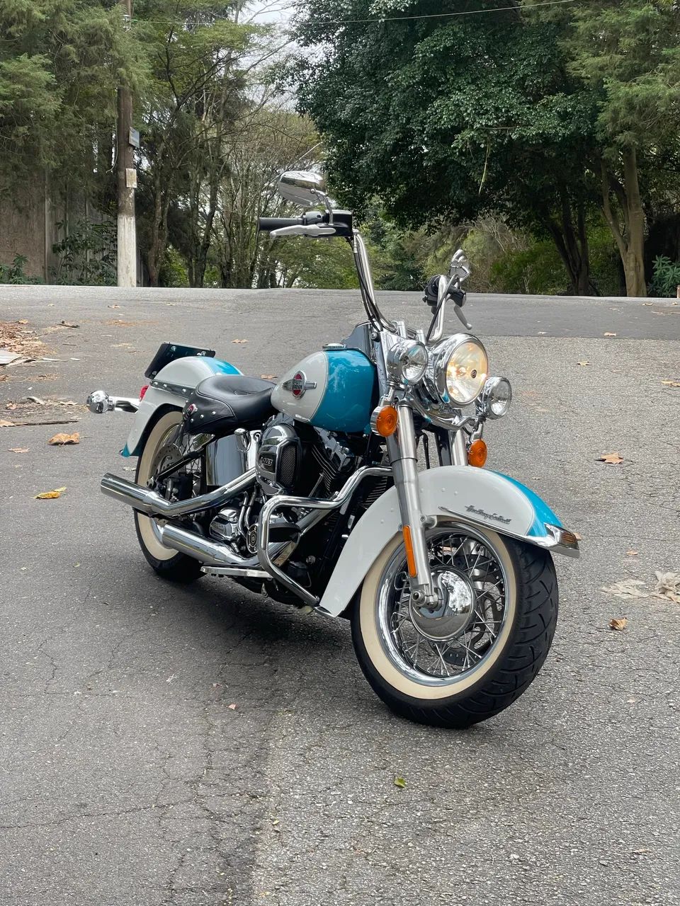 Harley Davidson Heritage Softail Extremamente Nova - Foto 3