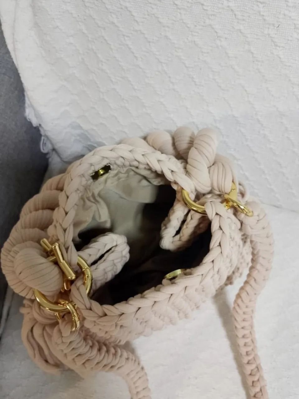 Bolsa nova de crochê - Foto 2