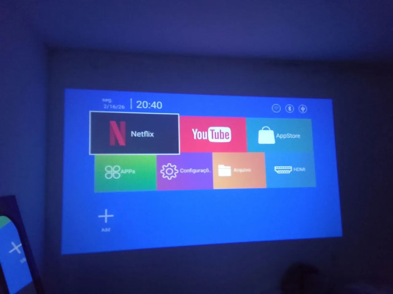 Projetor com Android  - Foto 2