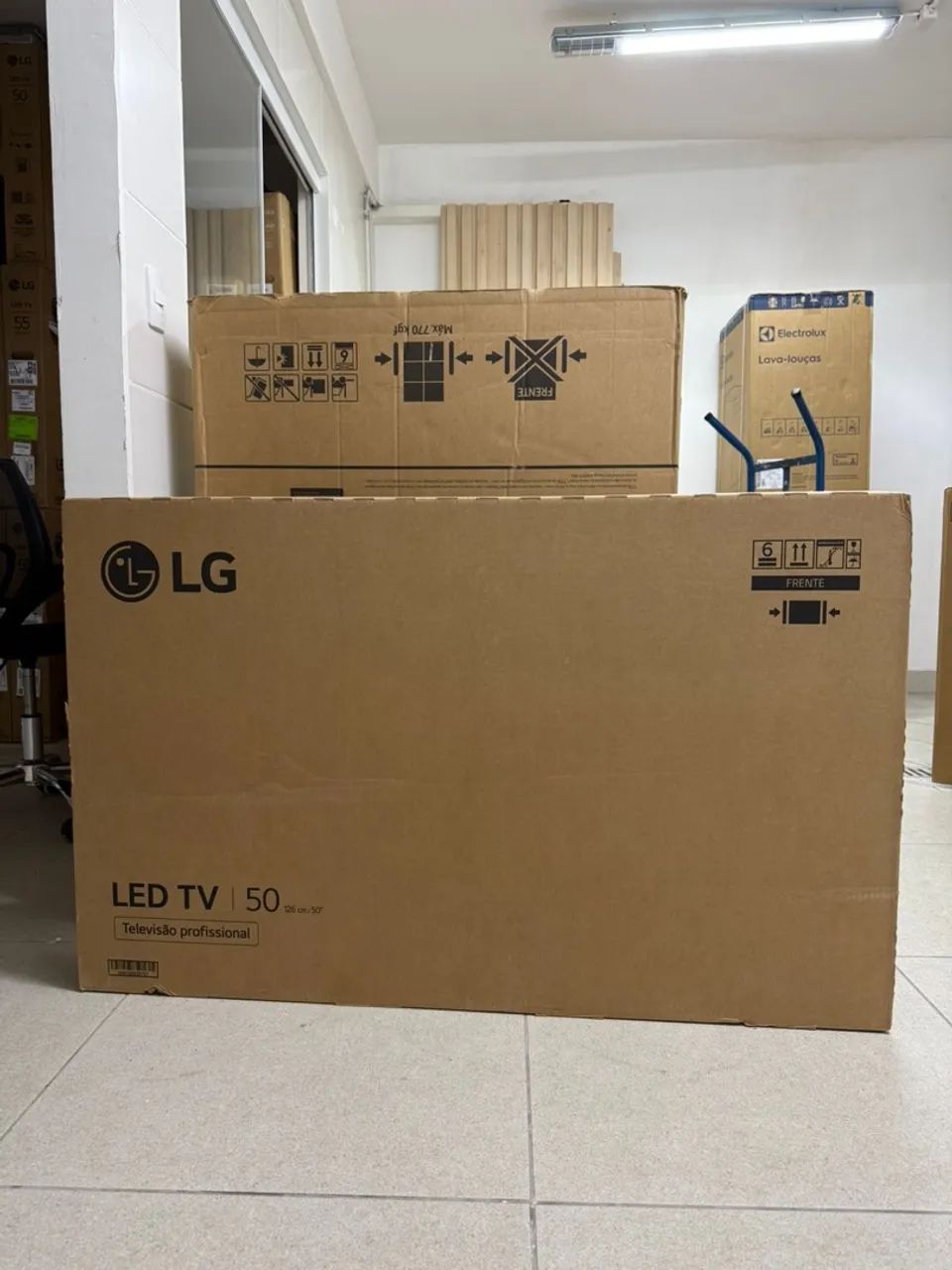Smart tv LG 50 polegadas 4k controle smart magic nova  