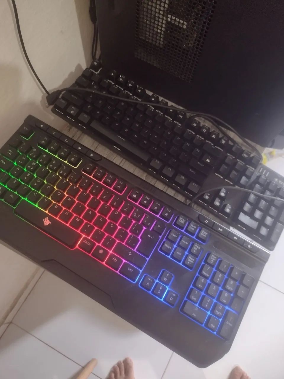 Teclado gamer RGB pinchal  - Foto 5