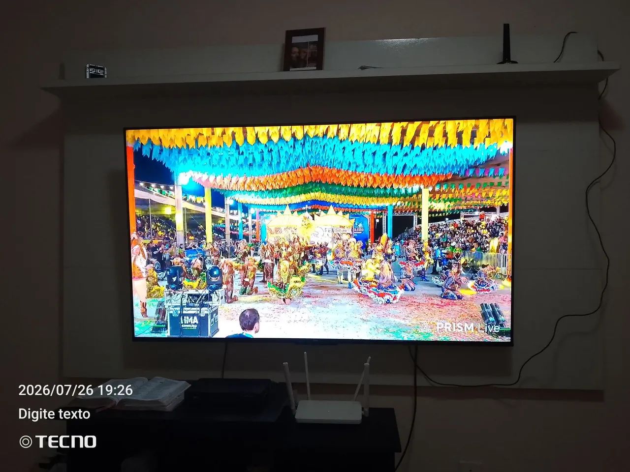 Smart tv TCL de 55 polegadas 