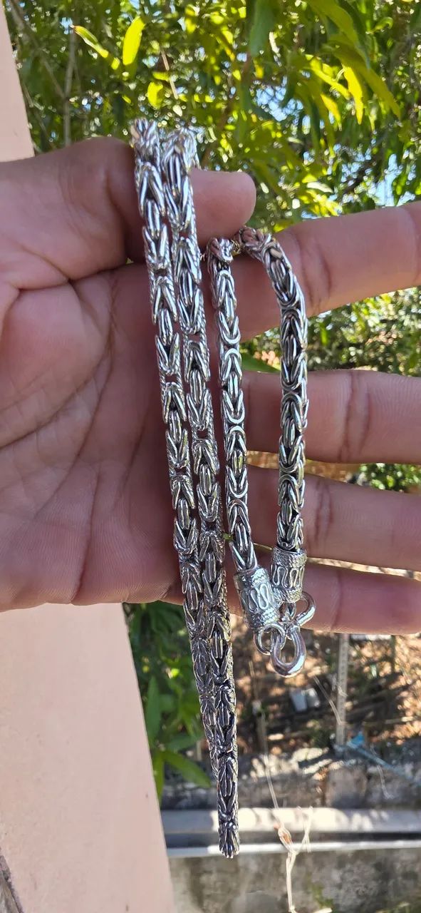 Corrente de prata  - Foto 3