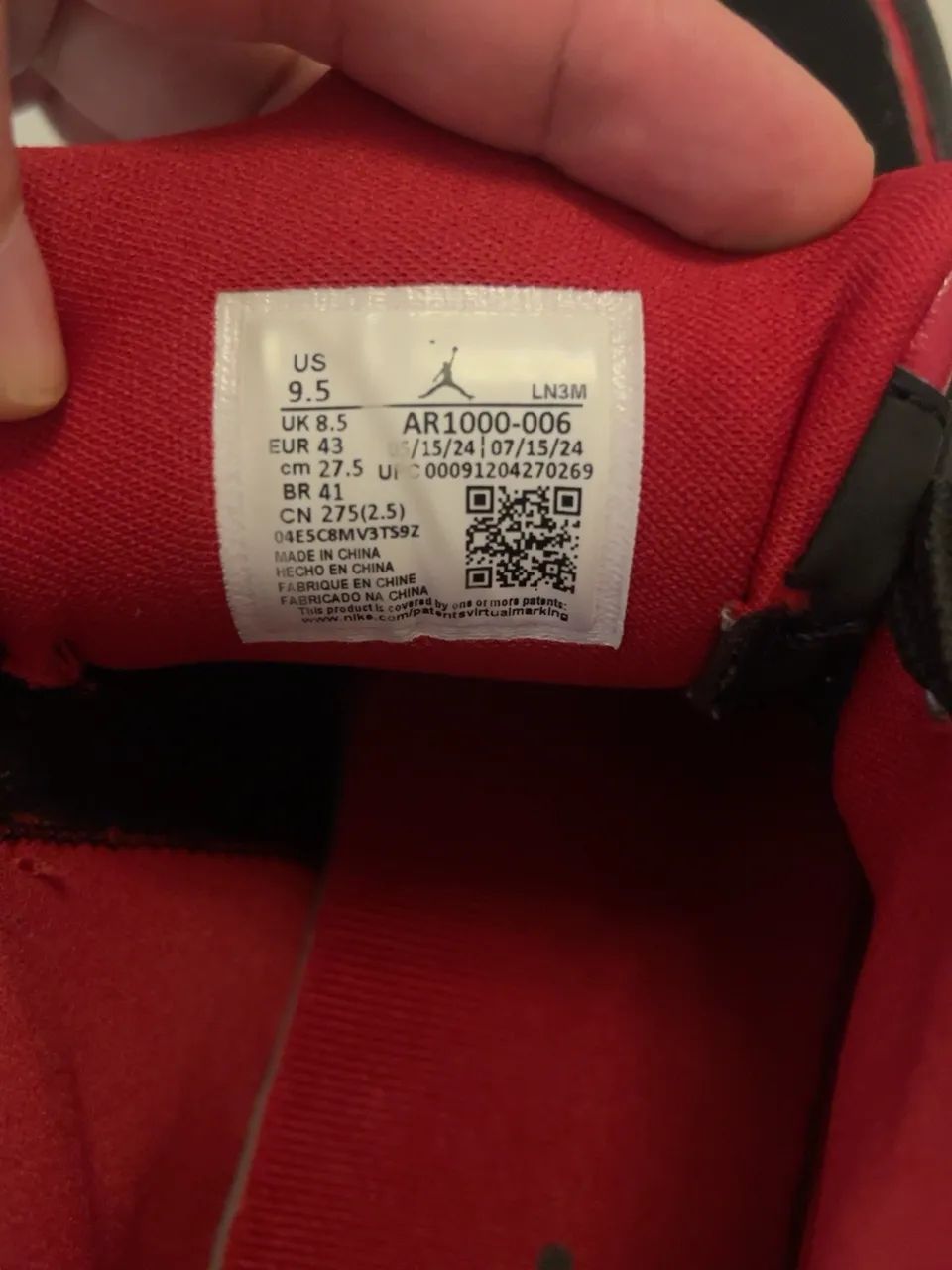 Tênis Air Jordan Courtside 23 Gym Red, original Nike/Jordan - Foto 5