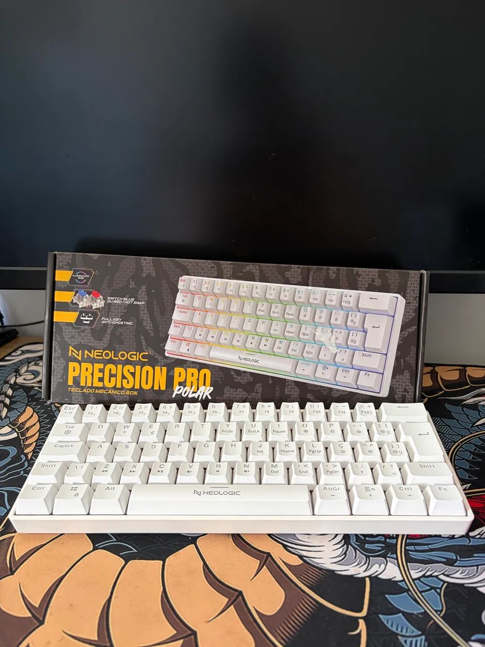 PC GAMER, mouse pró x super light, teclado precision pro  - Foto 2