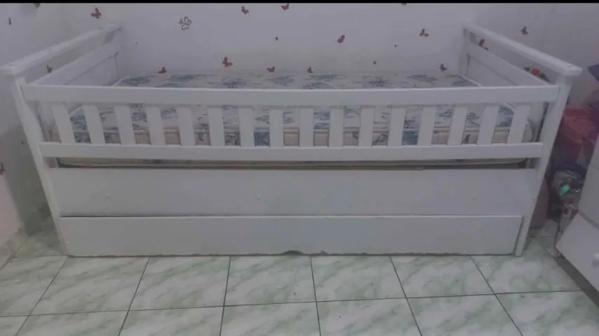 Cama com colchão (Bicama infantil) - Foto 3