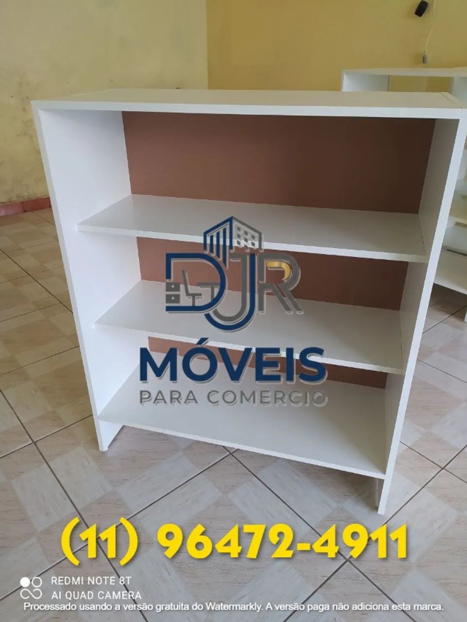 BALCÃO ATENDIMENTO PARA LOJA COM PRATELEIRAS - NOVO - ENTREGA RÁPIDA