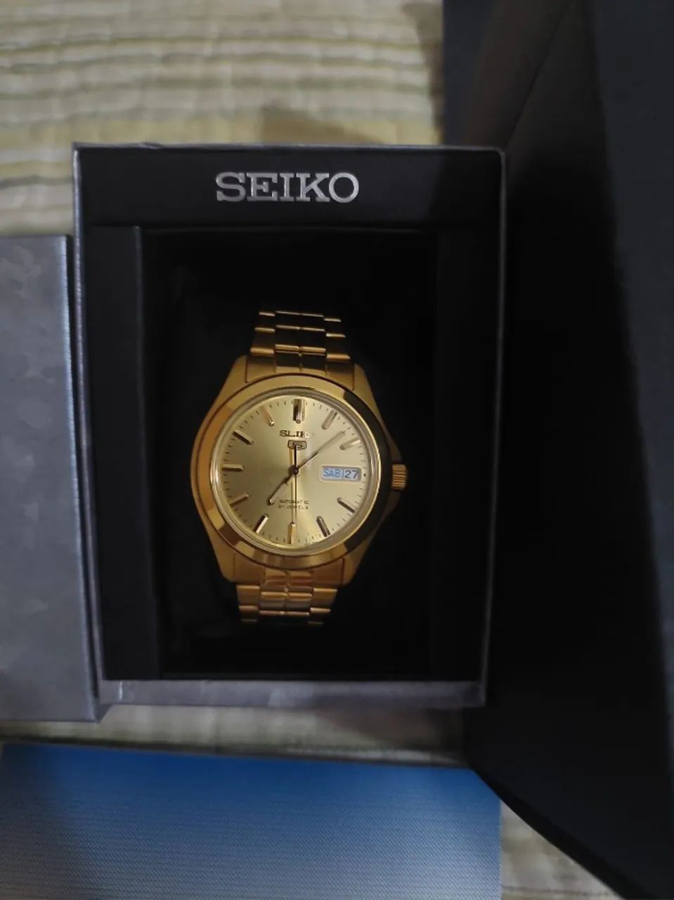 Seiko Automático - Snkk98b1 - Foto 3