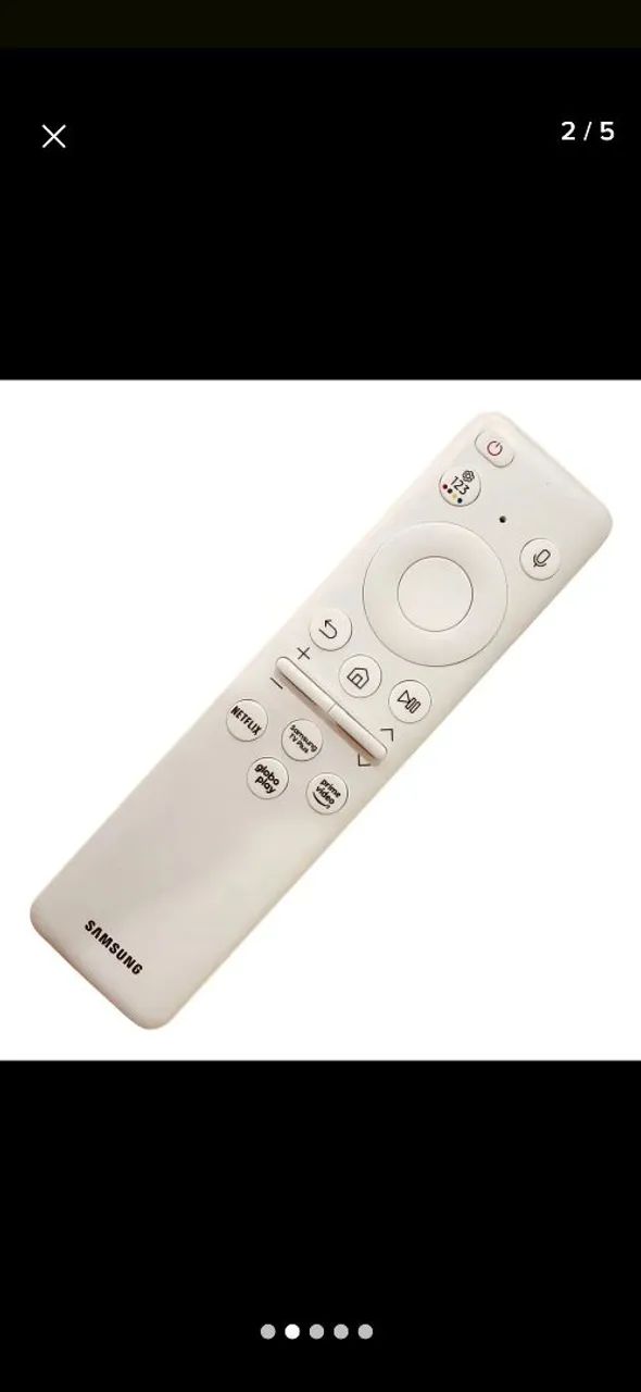 Controle samsung novo